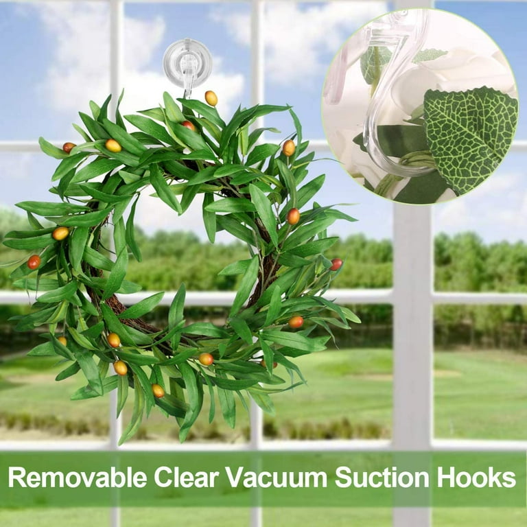 Heavy duty wreath holder discount for glass door
