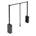 thumbnail image 3 of Closet Rod, Pull Down Wardrobe Rail Wardrobe Lift Hanger Collapsible  For Bedroom For Cloakroom For Dormitory For Office·, 3 of 8