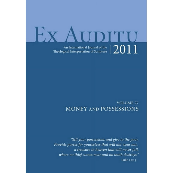 Ex Auditu: Ex Auditu - Volume 27 (Paperback)