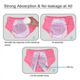 thumbnail image 6 of 5 pcs/Set Leak Proof Menstrual Panties Women Period Underwear Sexy Pants Physiological Underwear Plus Size Waterproof Briefs & Gift, 6 of 7