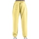 thumbnail image 4 of Pantalones largos para hombre, con cintura elástica, color liso, con cordón y bolsillos, de poliéster., 4 of 4