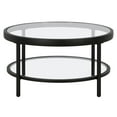 thumbnail image 4 of Henn&Hart 32" Blackened Bronze Metal/Glass Coffee Table, 4 of 8