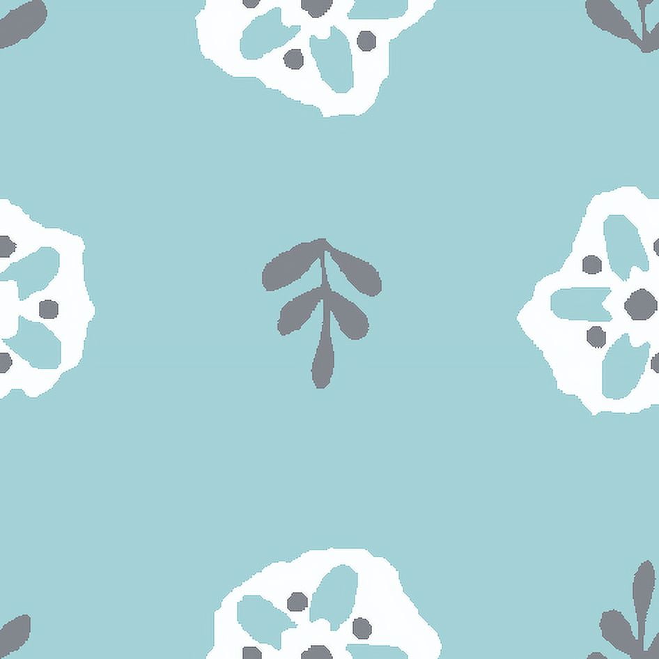 (6 pack) Waverly Inspirations Cotton 18" x 21" Heehaw Aqua Color Fat Quarter, 1 Piece