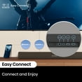 thumbnail image 6 of Hisense R632 3.1 Channel 380W Soundbar with Wireless Subwoofer with Dolby Atmos, DTS:X, Easy Connect, 6 of 13