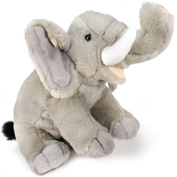 Eugene the Elephant | 10 Inch Realistic Looking Stuffed Animal Plush