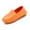 Orange, variant on XXWXYD Toddler Little Kid Boys Girls Soft Slip On Loafers Dress Flat Shoes Boat Shoes Casual Shoes for Classic Versatile Non Slip Comfortable Shoe(2.5-3 Years,Male)