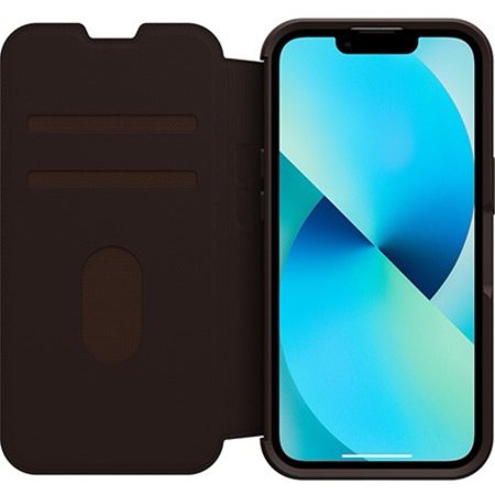 OtterBox - Strada Case for Apple iPhone 13 - Espresso Brown