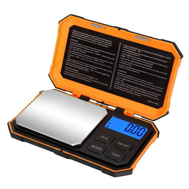 Speravity Báscula Digital de 500g/0,01g, báscula electrónica LCD para cocina, Mini joyería de plástico, de peso, gramo, función de tara, Pantallas optoelectrónicas Speravity TO009544-00