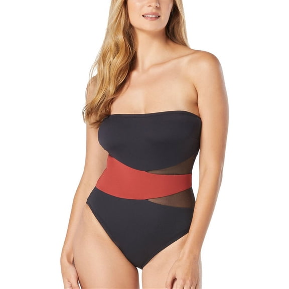 Coco Contours womens  Level Bandeau Mesh Top, 12/36C