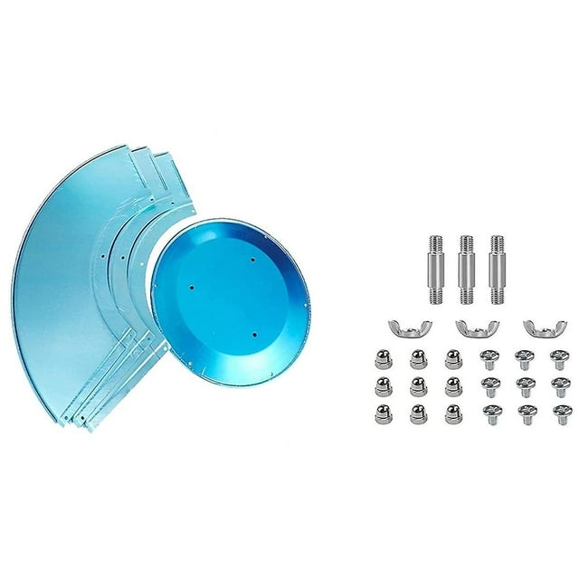 Patio Heater Shield Replacement Accessories, Top Shield Reflector Aluminum Winter Heater Shield Reflector For Outdoor A