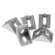 thumbnail image 4 of 25 piezas de soporte de esquina en forma de L de aluminio 4040, sujetador de soporte de ángulo recto, 4 of 10