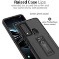 thumbnail image 6 of CoverON For TCL 20 XE Case, Military Grade Heavy Duty Full Body Phone Kickstand Cover, Black, 6 of 8