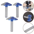 thumbnail image 3 of Clear Bottom Double R1/4 Handle Door Panel Cabinet Flower Milling Cutter Bit, 3 of 7