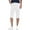 WHITE, variant on X RAY JEANS Mens Belted 18" Inseam Below Knee Long Cargo Shorts, New Khaki, 36