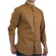 thumbnail image 4 of Camisa Manga Larga Stretch Caballero, Slim Fit Chili Beans Marron Ropa de hombre T G, 4 of 4