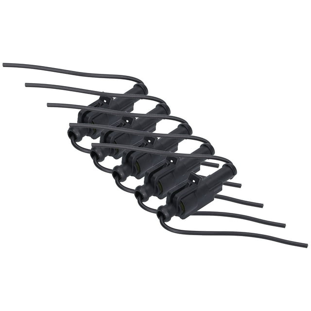 Wchiuoe Connexions de Fils, 5 Pcs Connecteur Électrique de Voiture Étanche Anti-Inflammable Résilient Antioxydant Connecteur de Fil Automobile, Connecteur Électrique de Voiture
