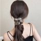 thumbnail image 4 of Accesorio para el cabello antirotura y antifricción para mujeres y niñas (negro), cabello de seda, coletero de seda, coletero de satén antideslizante. Sincero Electrónica, 4 of 5