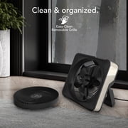 Vornado Model 80X High Velocity 99-Speed Electric Household Fan, Cool Gray
