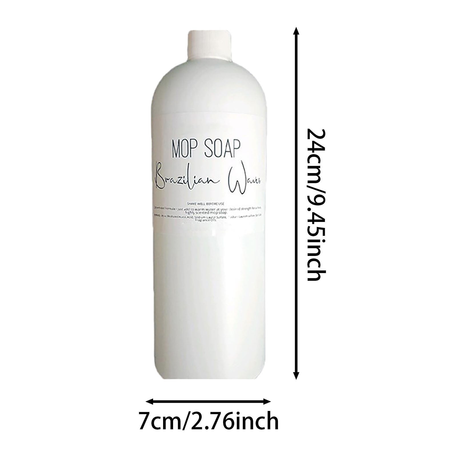 Mop Soap, R & w Mop Soap for Floor Cleaning, 25oz Highly Scented Natural Mop Soap Brazilian Waves, Multi-purpose Household Supplies Cleaner for Home, Kitchen, Bathroom