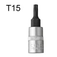 thumbnail image 1 of 1 Pcs Torx Bit Sockets 1/4 inch Driver Star Bit T15 Screwdriver Bits Impact Bit, 1 of 8