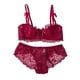 thumbnail image 1 of Gibobby Ropa sexy de mujer para sexo Lencería de Encaje para Mujer, con Cierre Frontal, Cuello en V, camisón Sexy(Rojo, 32), 1 of 3