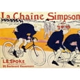 thumbnail image 3 of Toulouse-Lautrec, Henri 18x14 Black Modern Framed Museum Art Print Titled - The Simpson Chain, 3 of 5