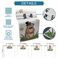 thumbnail image 6 of Groundhog Day Table Runner 90 Inches, Spring Botanical Star Yellow Bed Runner Dresser Scarves Tabletop for Indoor Outdoor Parties/Ceremony/Banquet, 13" x 90", 6 of 8