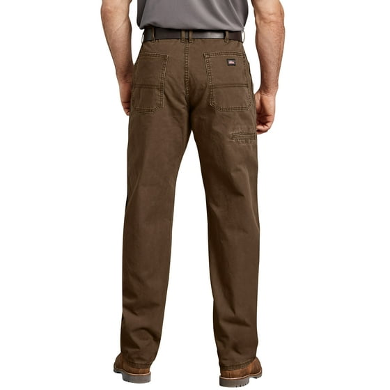 Dickies - Men's Relaxed Fit Straight Leg Dungaree Jeans - Walmart.com