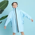 thumbnail image 2 of LUOGENLI Girls Raincoat Size 10 Raincoat Toddler Wear Rain for Boy Kids Girls Cartoon Children 3D Ponchos Jacket Boys Coat&Jacket Hooded Rainwear Girls Raincoat Lined Girls Raincoat Size 10 1-4 Years, 2 of 4