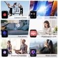 thumbnail image 4 of IOWODO Smart Watch for Women Men, 1.91'' Fitness Tracker with Bluetooth Calling, AI Voice, 100+ Sports Modes, Digital Watch for Android & Iphone, Blue, 4 of 10