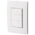 thumbnail image 1 of Placa CON 3 Interruptor Sencillo VOLTECK PA-APTR-0B, 1 of 1