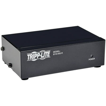 UPC: 0037332124890 | Tripp Lite TRPB114002R Two-port VGA/SVGA Video Splitter 1 Black