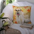 thumbnail image 3 of Carolines Treasures BB9931PW1414 Irish Wolfhound Fall Fabric Decorative Pillow  14Hx14W multicolor, 3 of 4
