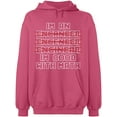 thumbnail image 2 of OXI Hoodie Sweatshirt - Im An Enganeer Good With Math, Basic Casual Hoodie for Men's and Women Fleece Hoodie Long Sleeve - Safety Pink 3X-Large, 2 of 3