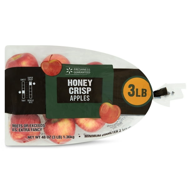 Freshness Guaranteed Honeycrisp Apples, 3 lb Bag