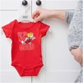 thumbnail image 5 of Dennis The Menace Up To No Good Bodysuit Jumper Boys Infant Baby Brisco Brands 6M, 5 of 6