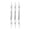 White, variant on Leeye Gold Acrylic Glass Exquisite Art Marker Pen Tip and Suitable for Adults Adolescents in Rock 1ml Drawing DIY Craft