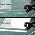 thumbnail image 4 of LEONTOOL 8-Inch Tile Cutting Plier Heavy Duty Wheeled Glass Mosaic Nippers Pliers Tool Tungsten Steel Ceramic Tile Nipper for Glass & Ceramic, 4 of 7