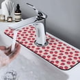 thumbnail image 7 of Pofeuu Strawberry Print Splash Guard for Sink Faucet Sink Gadgets-Splash Guard Behind Faucet Drip Catcher for Kitchen, Bathroom,Sink Mat, 7 of 7