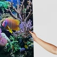 BCIIG Corals Fish Aquarium Bathroom Decor Set with Hooks, Colorful