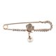 thumbnail image 4 of 2pcs Lady Women Rhinestone Faux Pearl Pin De Seguridad Broche Sombrero Bufanda Sunnimix Broche de seguridad de seguridad grande, 4 of 8