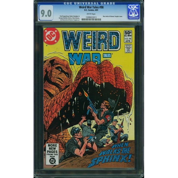 Weird War Tales #98 - CGC 9 Comic Book
