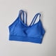 thumbnail image 1 of Camiseta sin mangas de yoga para correr que absorbe los golpes de verano para mujer con un hermoso sujetador deportivo en contraste y un sujetador profesional de Pilates, 1 of 6