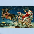 thumbnail image 2 of CafePress - Vintage Santa Sleigh Body Suit - Baby Light Bodysuit, Size Newborn - 24 Months, 2 of 4