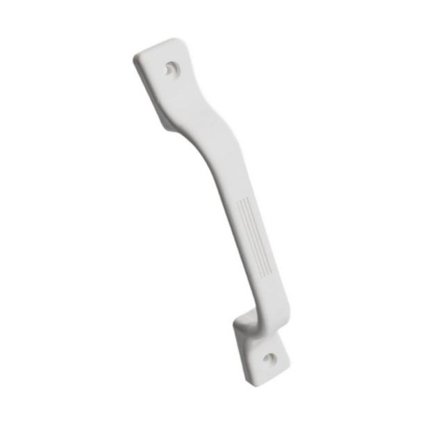 Manija de puerta de RV, barra de asistencia para puerta de entrada automotriz, puerta de repuesto resistente Blanco