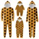 thumbnail image 2 of Halloween Pajamas Long Sleeved Zippered Family Matching Jumpsuit Romper Family Halloween Costumes Family Pajamas Matching Pjs, 2 of 5