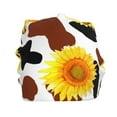 thumbnail image 2 of Kll Cow Print Sunflower Winter Fall Beanie Knit Hats For Men & Women - Warm & Soft Stylish Toboggan Caps For Cold Weather, 2 of 9