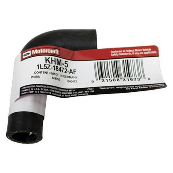 Motorcraft HVAC Heater Hose KHM-5 Fits select: 2005 FORD MUSTANG, 2004-2011 FORD RANGER