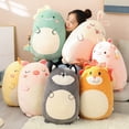 thumbnail image 2 of Juguete blando de 45/80 cm, animal kawaii, dinosaurio gordo, perro Shiba Inu, almohada de peluche, lindo muñeco de conejo, cojín para dormir para niñas, 2 of 5