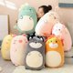 thumbnail image 2 of Juguete blando de 45/80 cm, animal kawaii, dinosaurio gordo, perro Shiba Inu, almohada de peluche, lindo muñeco de conejo, cojín para dormir para niñas, 2 of 5